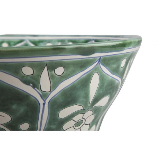 zold mintas keramia magas mosdotal fenyes viragos mely mosogato furdo furdoszoba mosdokagylo kezzel keszitett olasz toszkan kek dekor konyha felujitas csap furdo mediterran country vintage shabby chic mexikoi.jpg